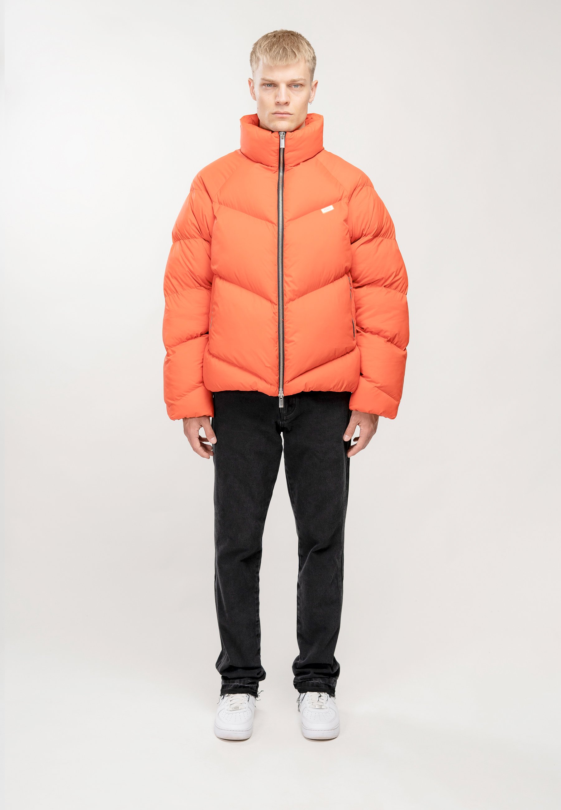 Puffer jacke orange Clearance
